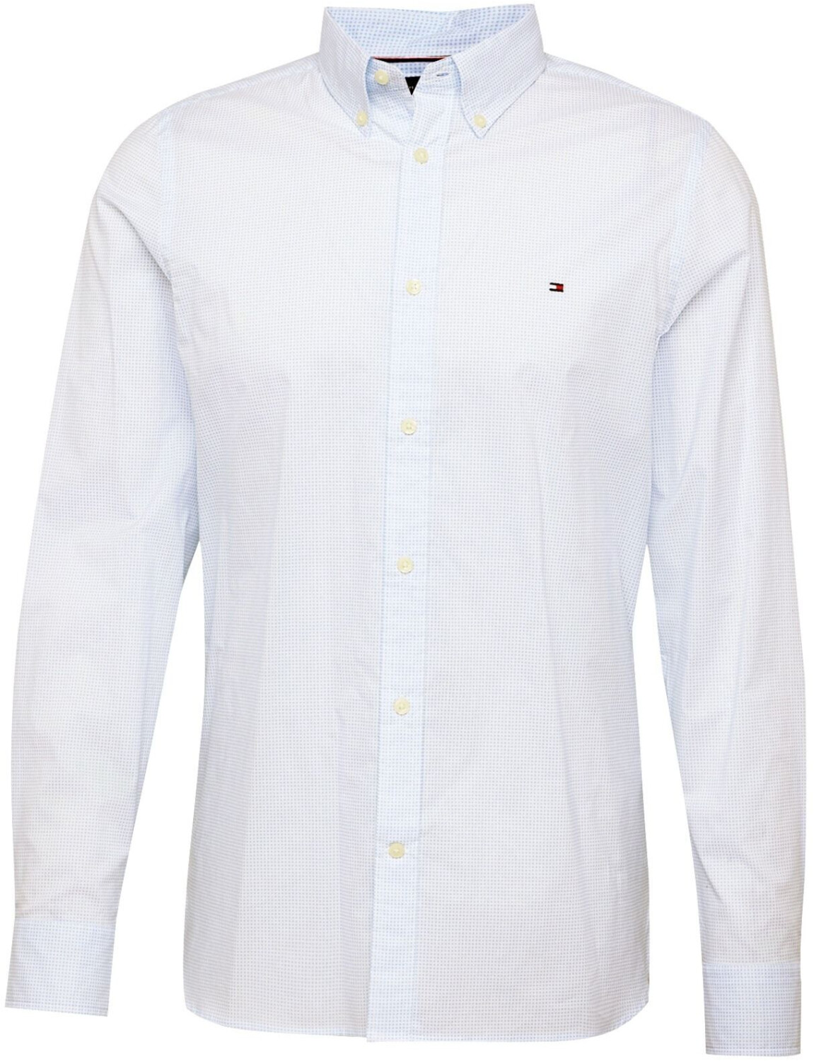 Tommy Hilfiger Chemise marine bleu clair rouge blanc cassé