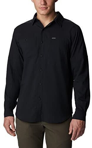Columbia Chemise de randonnée manches longues Silver Ridge Utility Lite noire