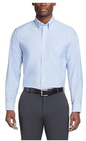 Van Heusen Chemise Oxford classique manches longues bleu