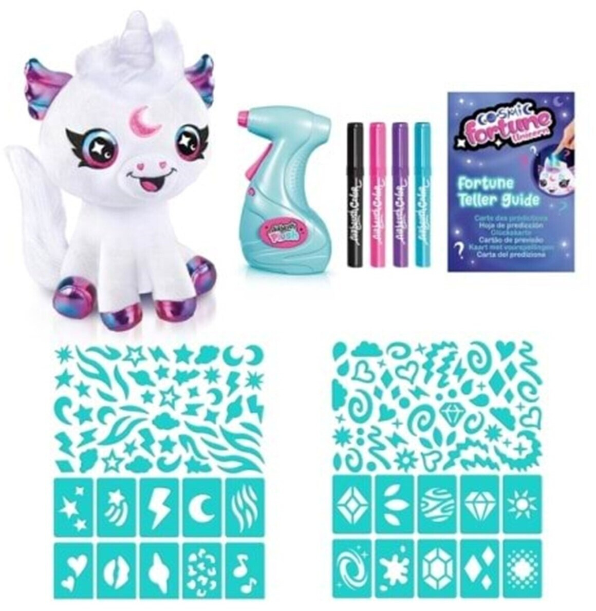 Canal Toys Airbrush Plush Cosmic Licorne