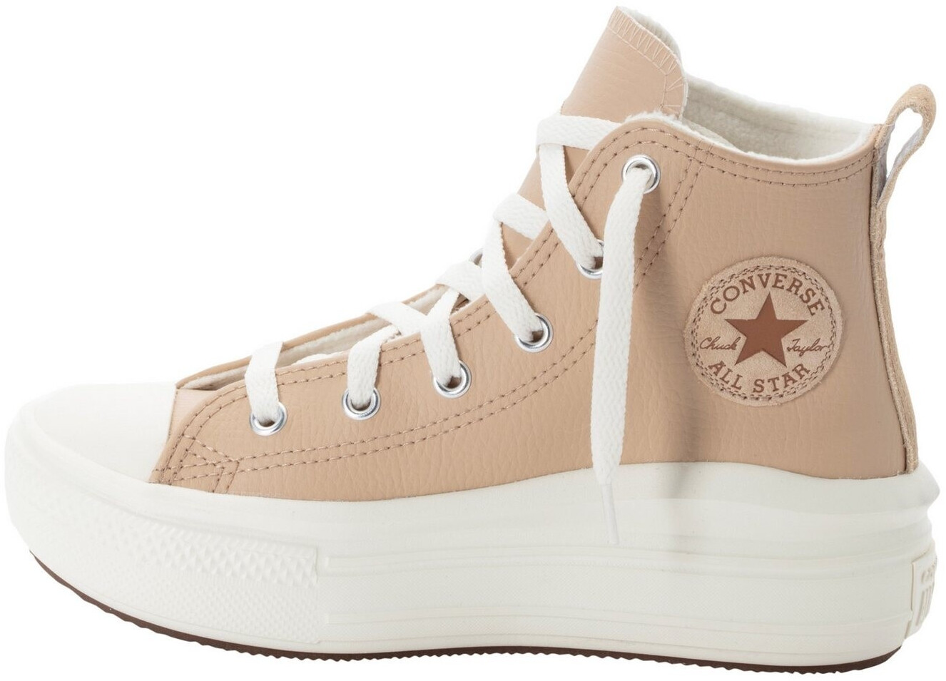 Converse Chuck Taylor All Star Move Leather Kids warm quarry/egret/warm quarry