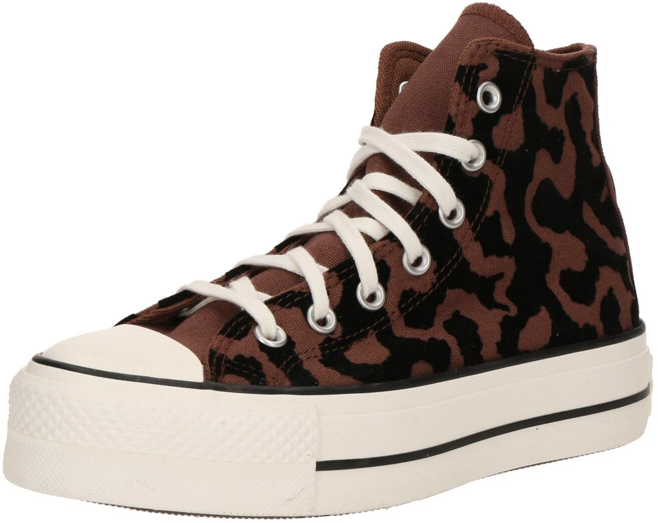 Converse Chuck Taylor All Star Lift Platform Leopard Remix bear nap/black/egret