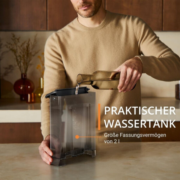 Krups Authentic Espresso-Siebträgermaschine XP381B10 Grey Creme, Bild 7