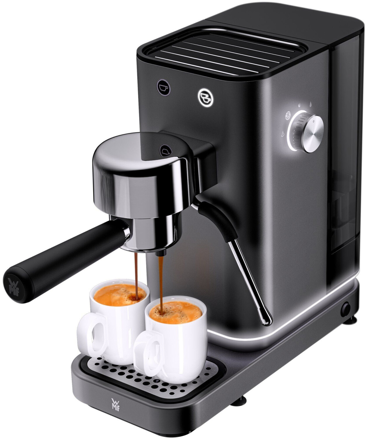 WMF Lumero Espresso Siebträgermaschine Stone Grey