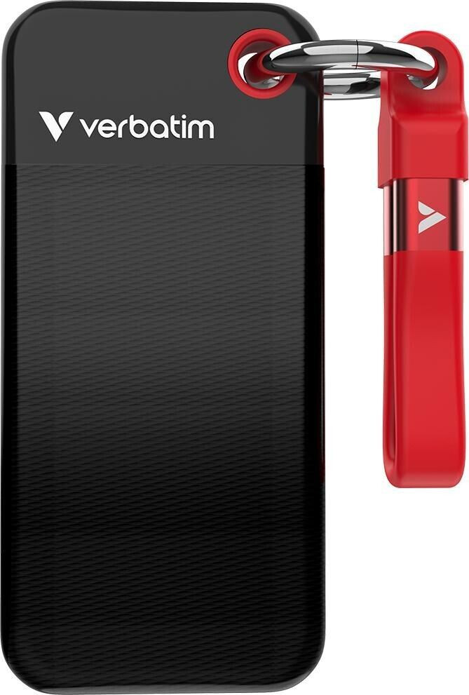Verbatim Pocket SSD 2TB Black/Red