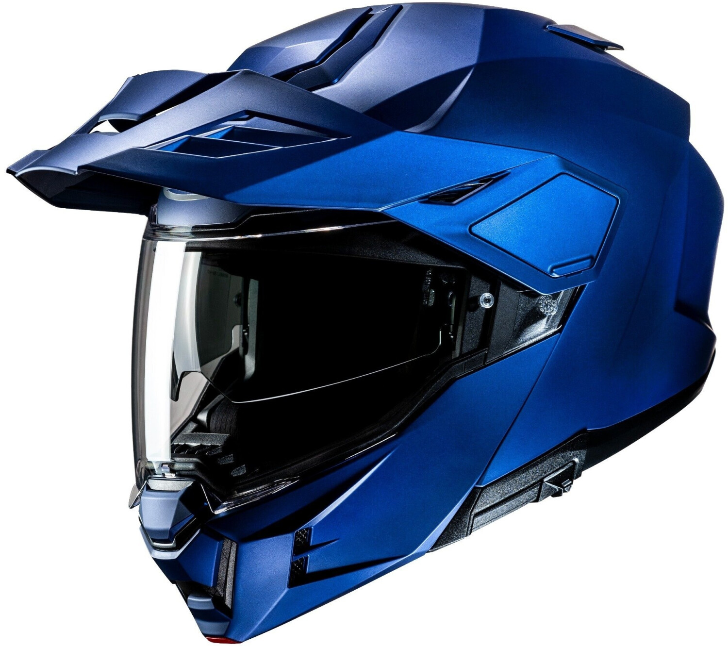 HJC i80 Semi Flat bleu métalisé