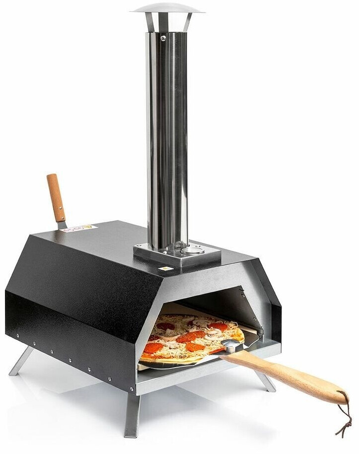 InnovaGoods Pellet Pizza Oven with Stainless Steel Accessories