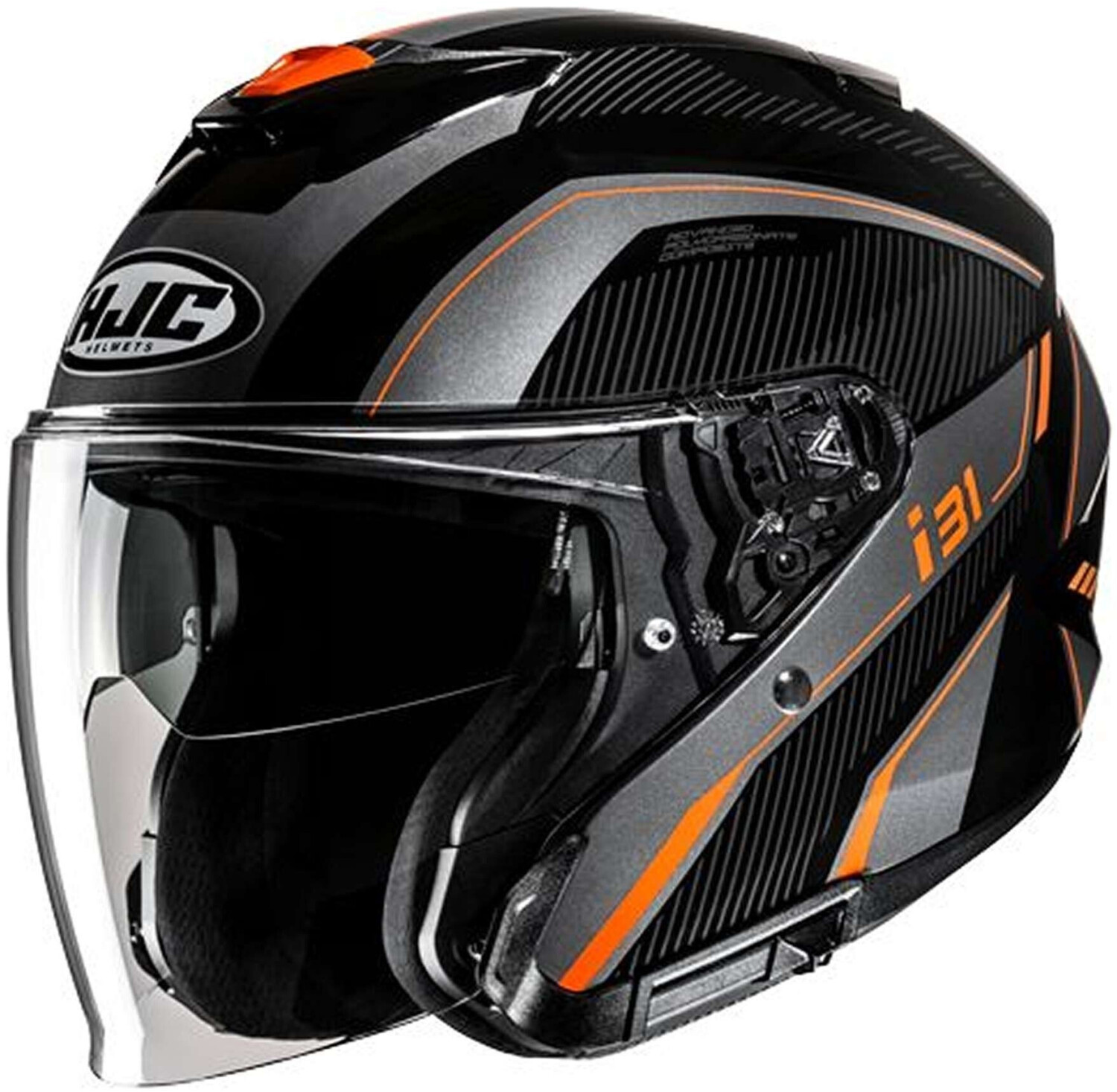HJC i31 Reno MC7 noir/gris/orange