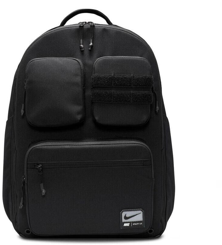 Nike utility pocket black backpack new arrivals