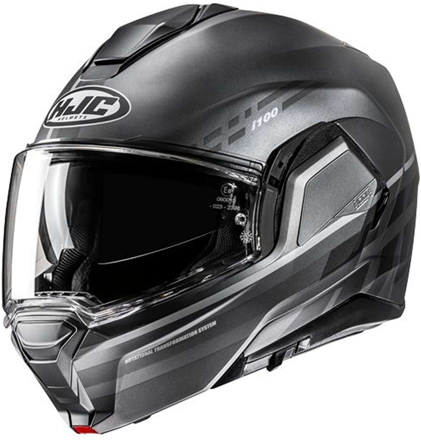 HJC i100 Sysma MC5SF mat noir/gris