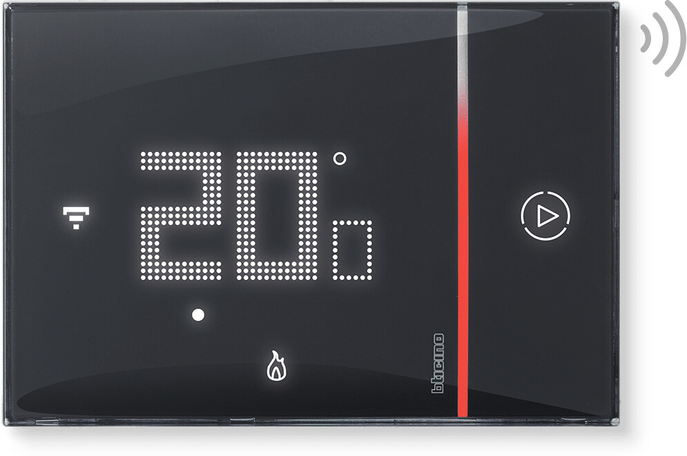 Bticino Smarther2 with Netatmo black