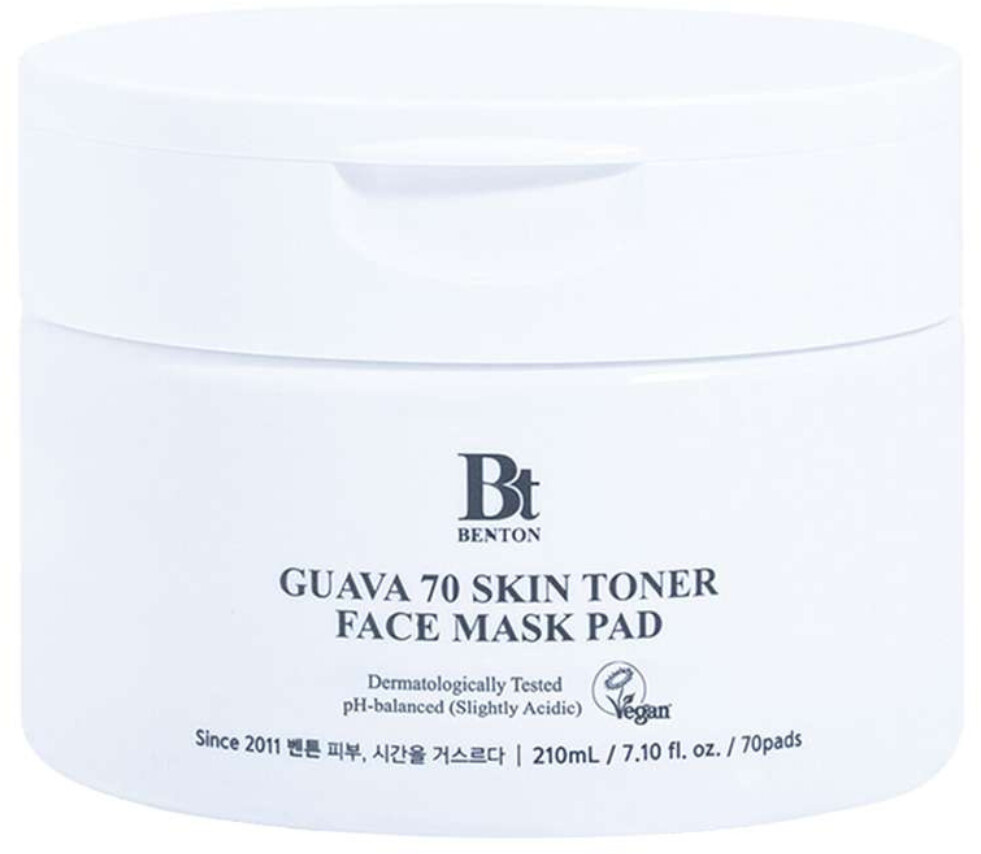 Benton Face Care Guava 70 Skin Toner Face Mask Pad (210ml)