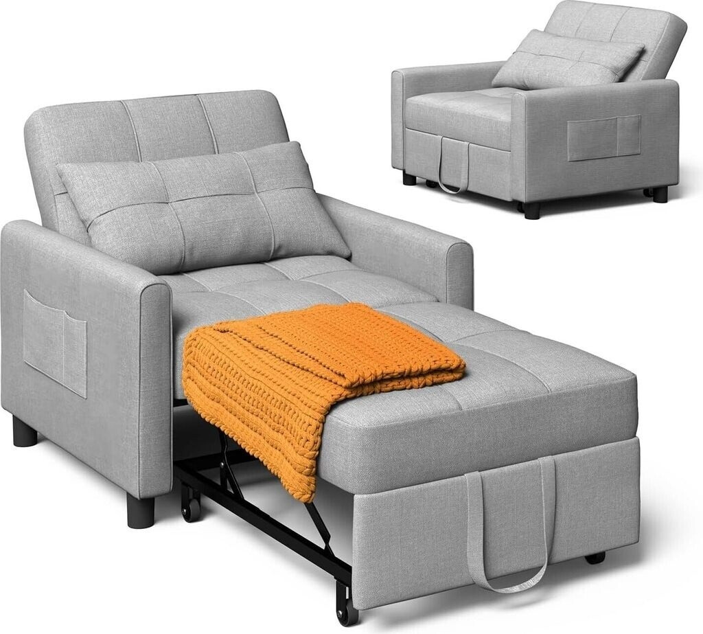 Xbro 3-in-1 convertible chair bed 174x 78x 40 cm