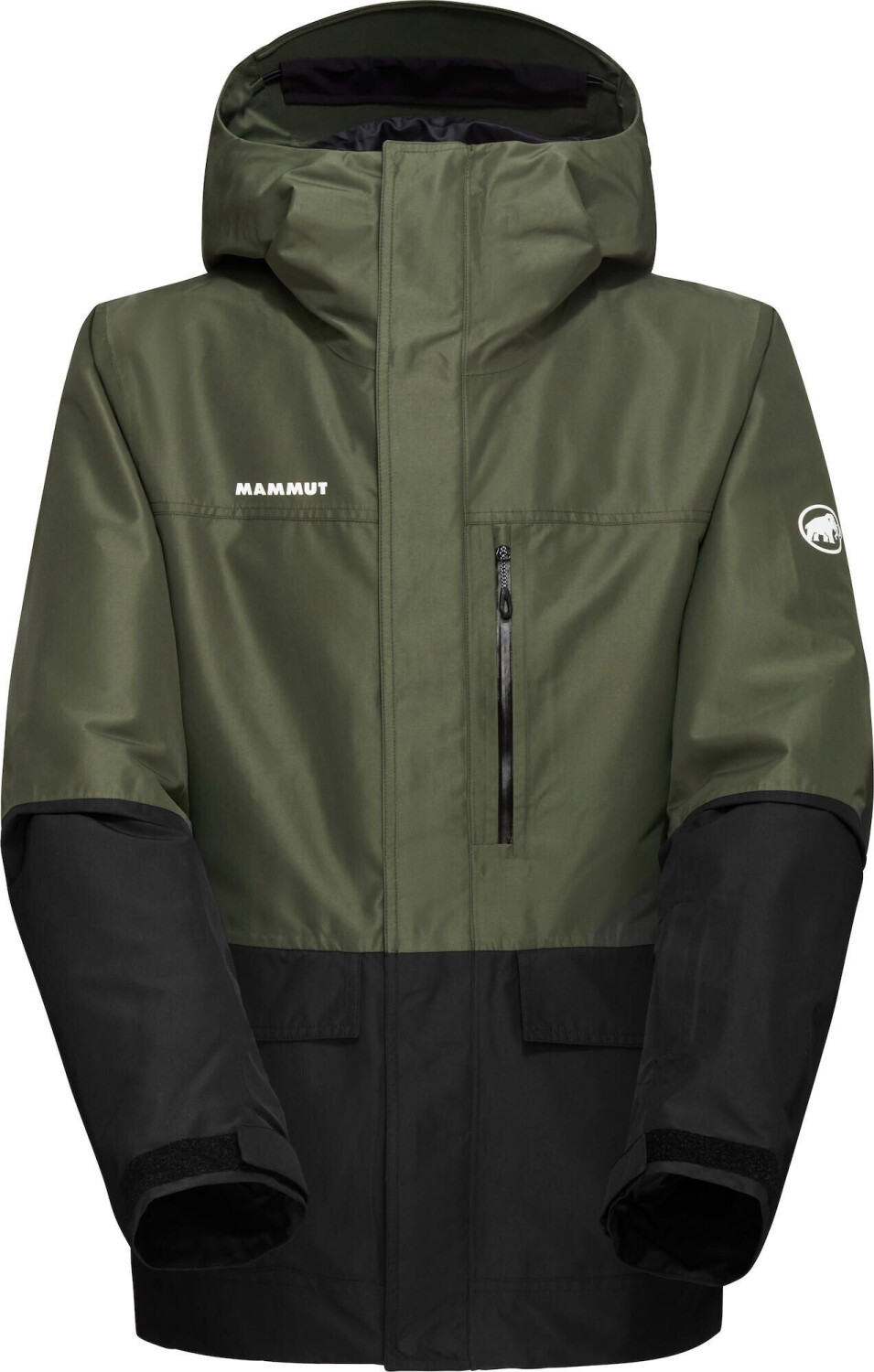 Mammut Fall Line Hardshell Thermo Hooded Jacket Men dark marsh/black