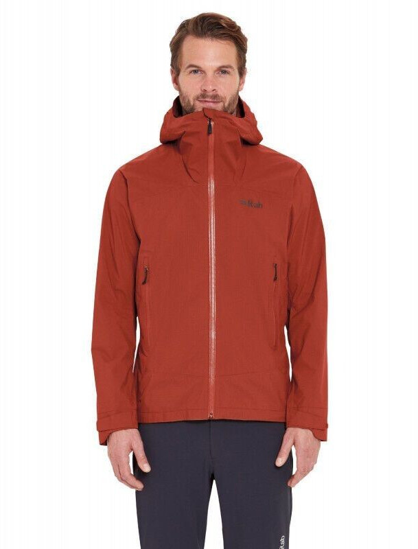 Rab Men s Downpour Light Waterproof Jacket QWG 90 tuscan red ab 134 15 Preisvergleich bei idealo