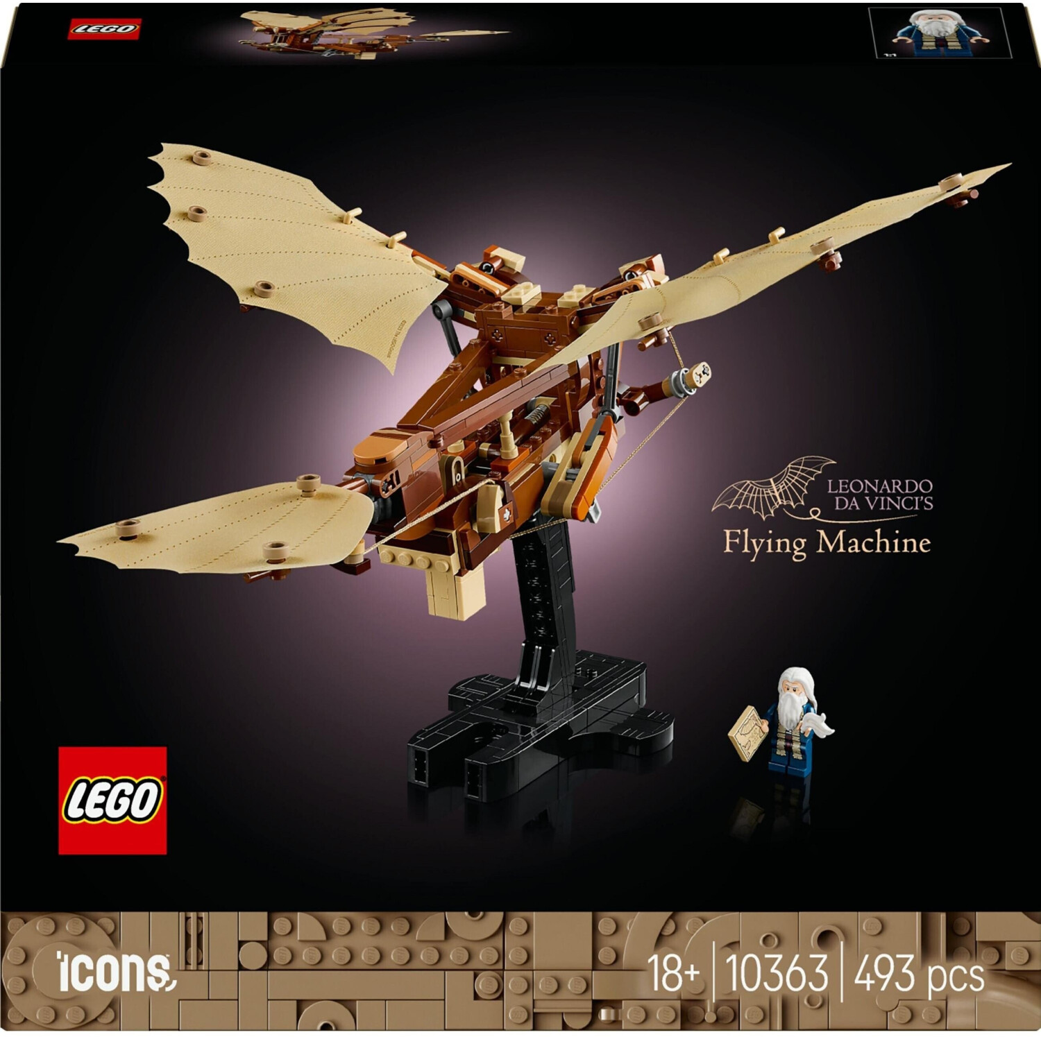 LEGO Icons - La machine volante de Léonard de Vinci (10363)