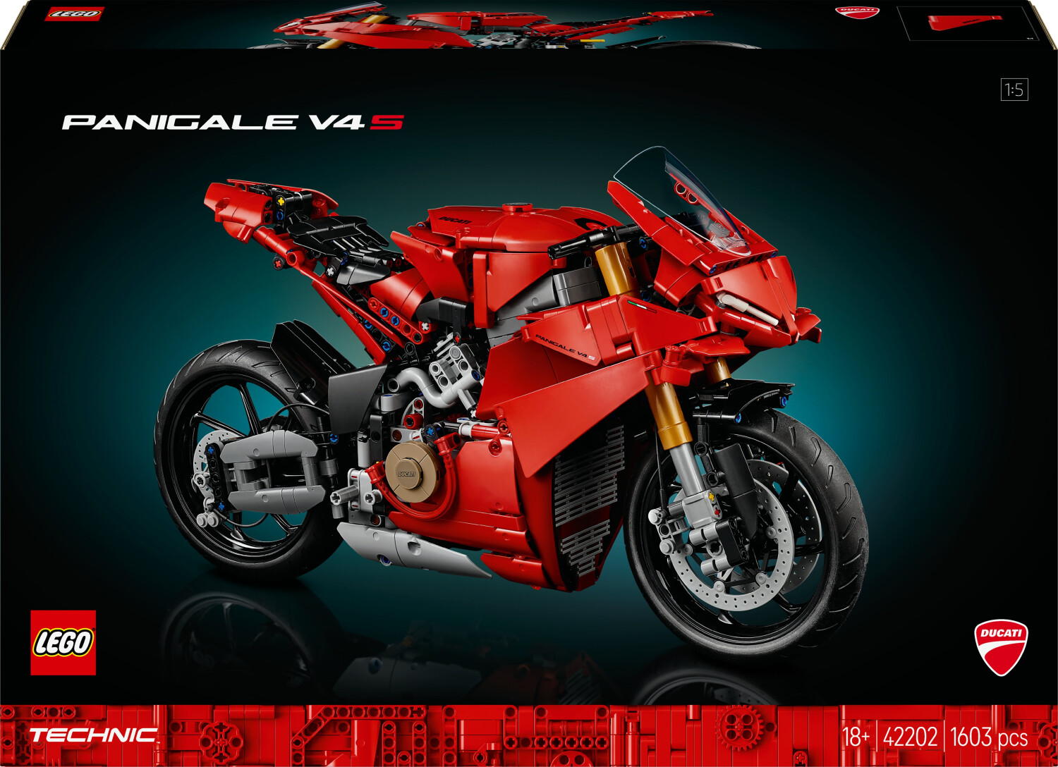 LEGO Technic - La Moto Ducati Panigale V4 S (42202)