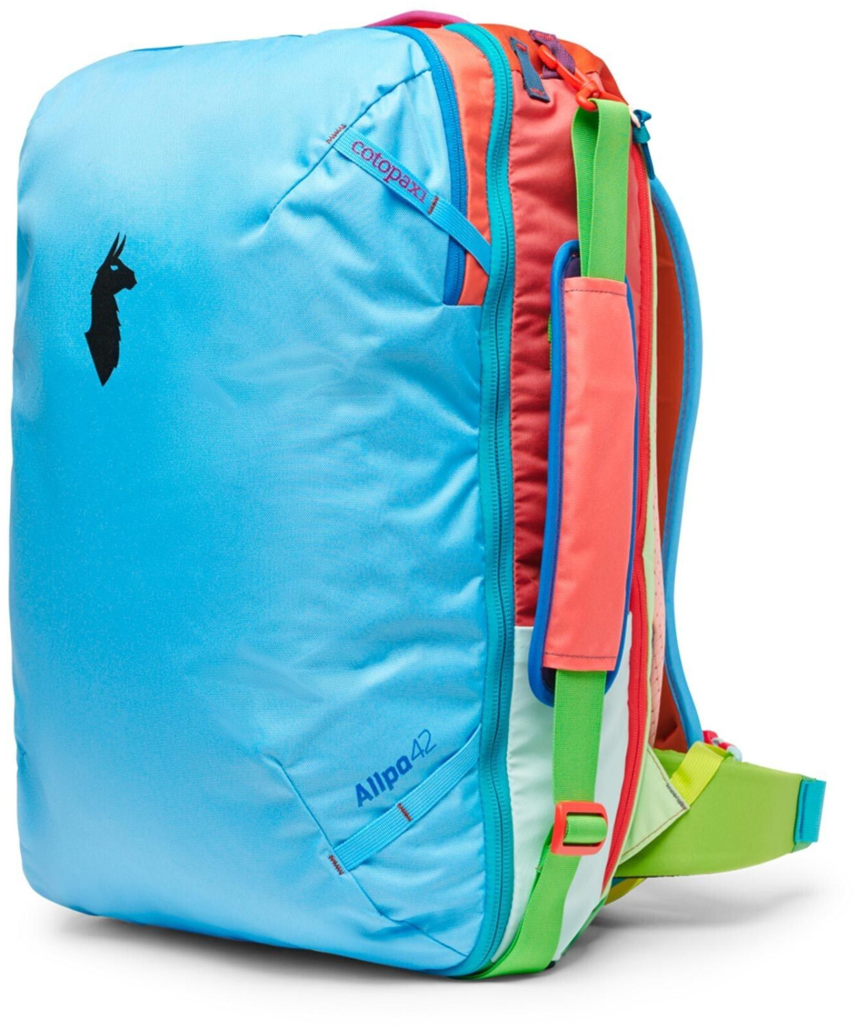 Cotopaxi Allpa 42L Travel Pack del dia blue