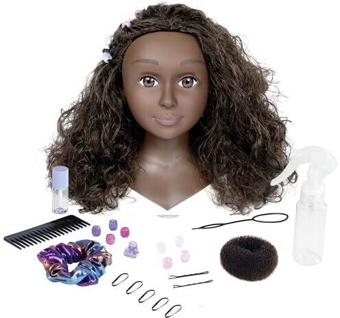 Smoby My Beauty - Tête à coiffer afro