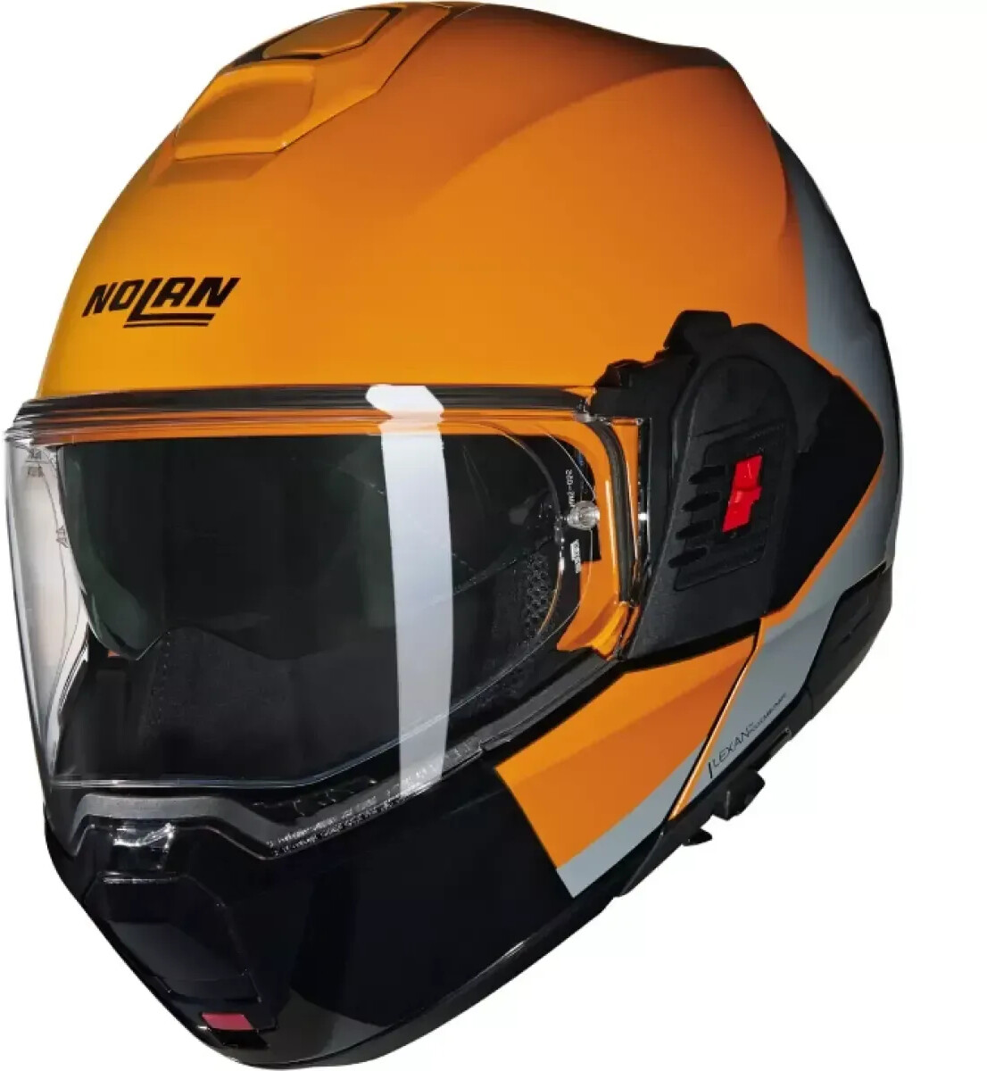 Nolan N120-1 Grafo 350 orange/gris/noir