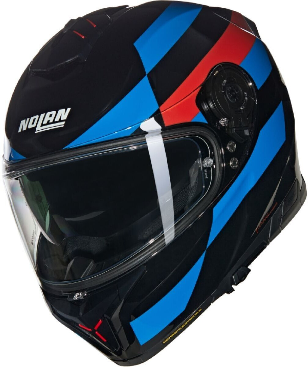 Nolan N80-8 Alfiere 347 noir/rouge/bleu