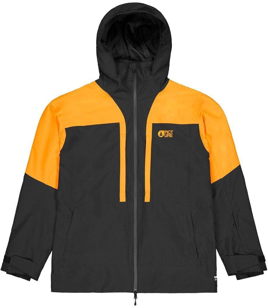 Picture Track Jkt carrot/black