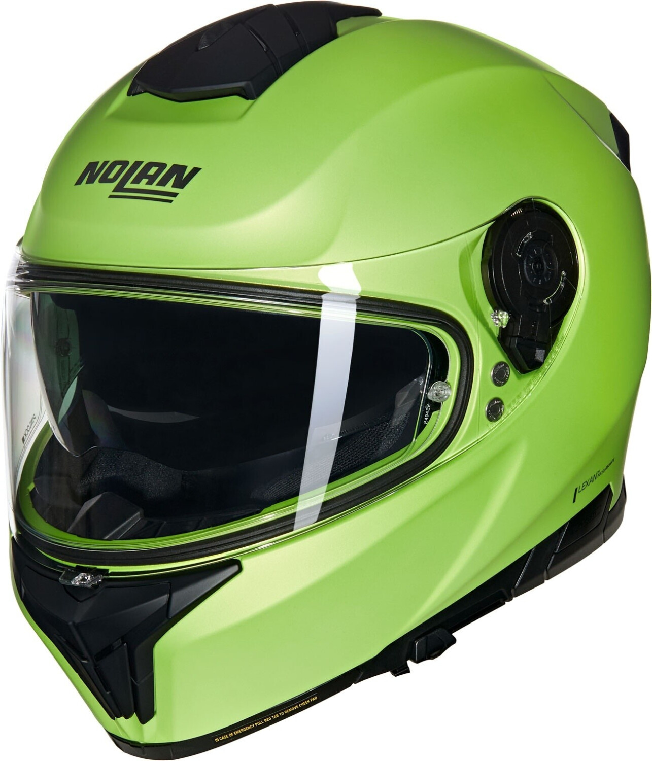 Nolan N80-8 Mivedi 329 vert fluo