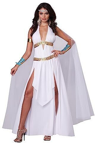 California Costumes Glorious Goddess Costume white opulent garden