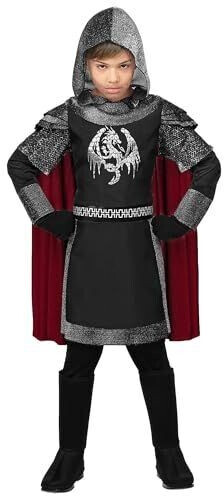 Widmann Kids Costume Dark Knight Soldier Medieval