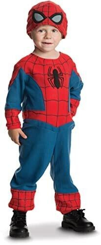 Rubie's Marvel Official Spider-Man Costume with Jumpsuit Hat