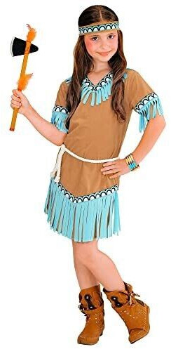 Widmann Indian Girl Dress Wild West Chief's Daughter