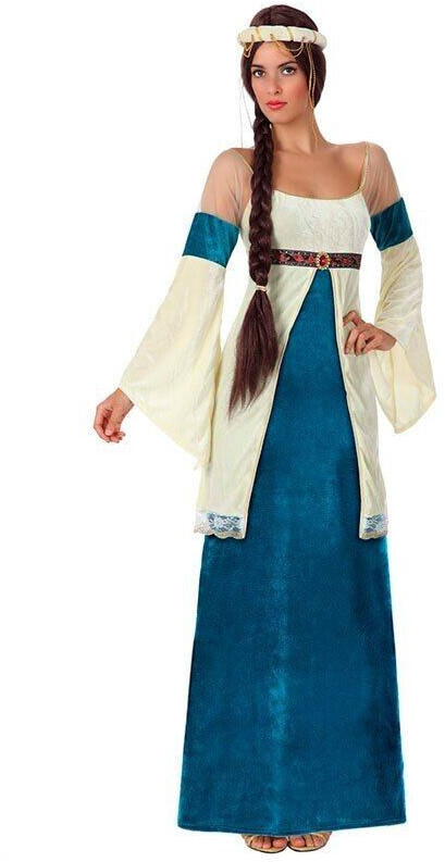 Atosa Medieval Lady Costume blue 8422259154341