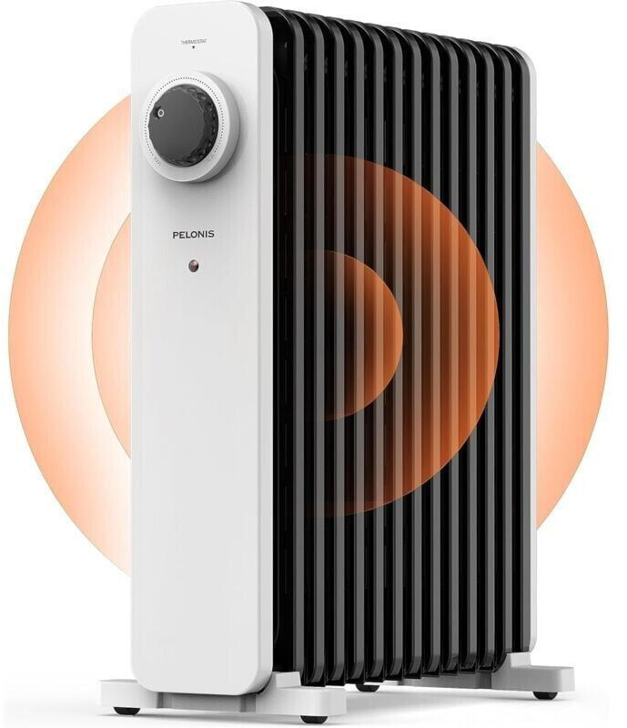 Pelonis Radiateur à Huile 2500 W 13 Ailettes