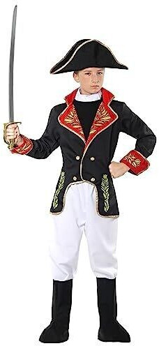 Widmann Napoleon Kids Costume Jacket Pants Boot Covers Hat