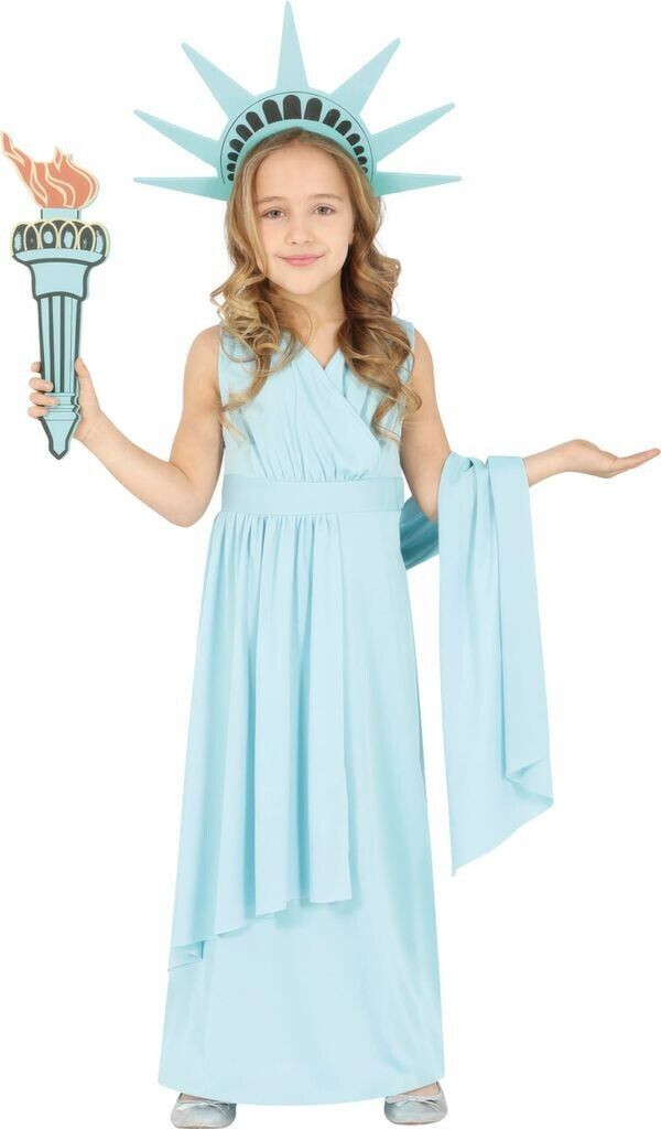 Fiestas Guirca Kids Statue of Liberty Costume