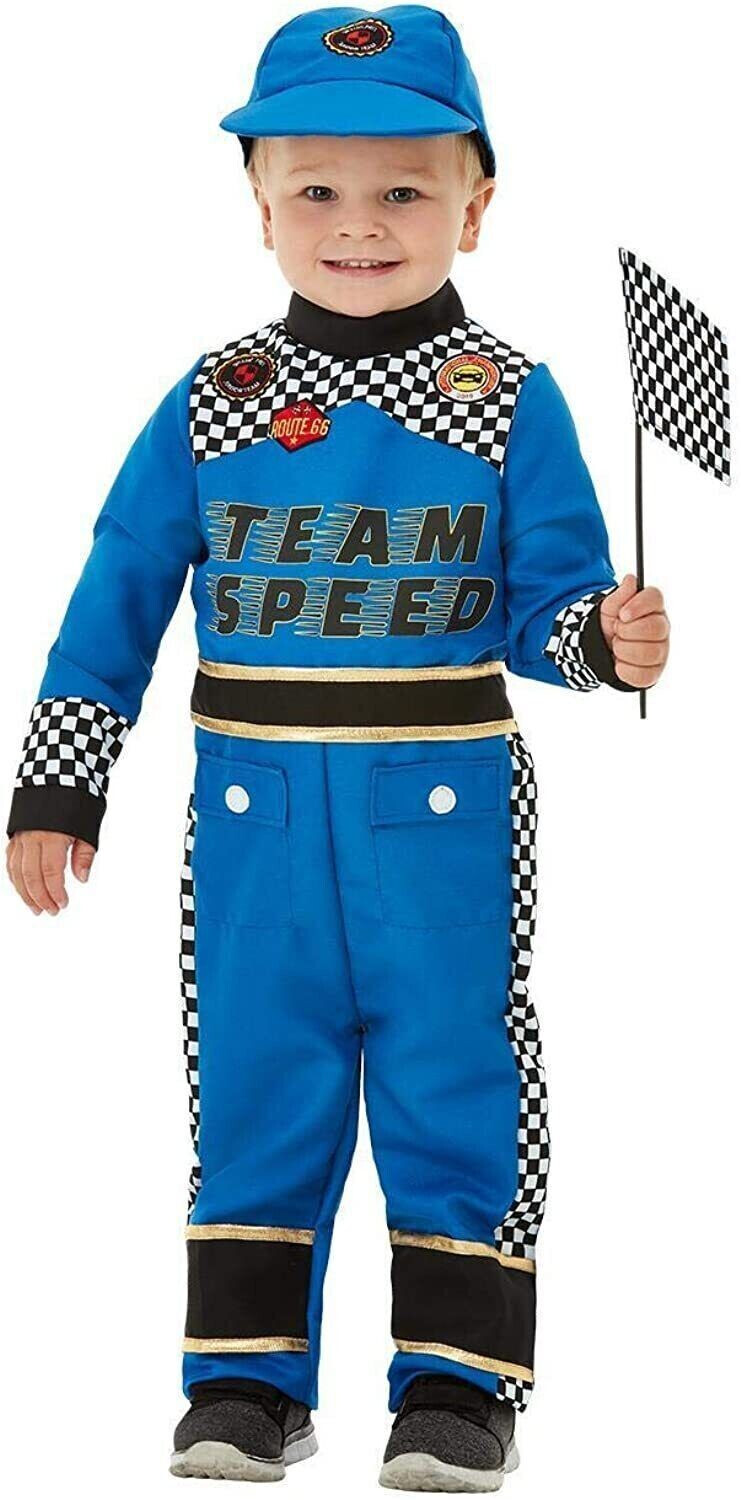 Smiffy's Racing Car Driver Costume Toddler Hat