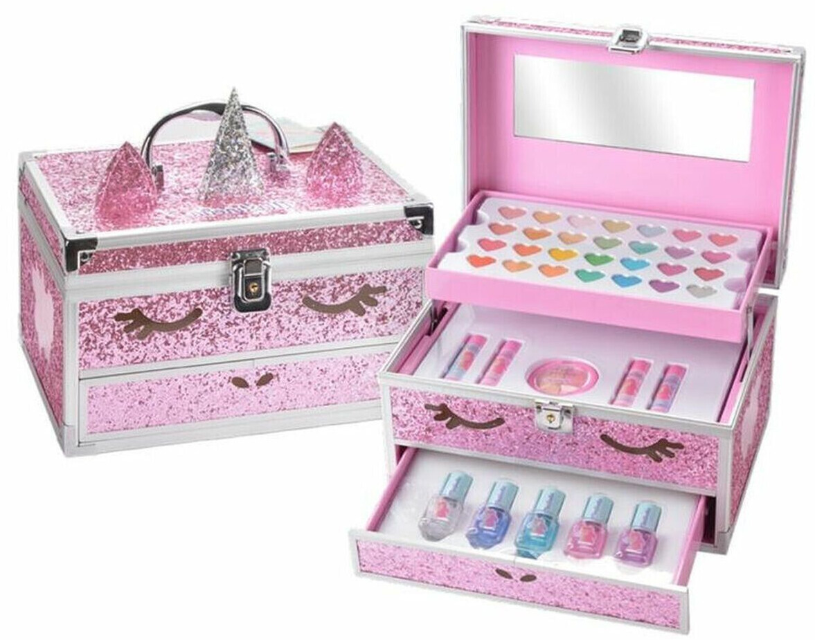 Aquarius Cosmetic Unicorn Makeup Set Big Glitter Case
