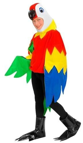Widmann Kids Costume Parrot Bird