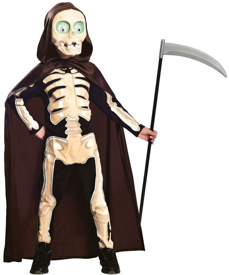 Amscan Bones Skeleton Costume with Mask for Kids