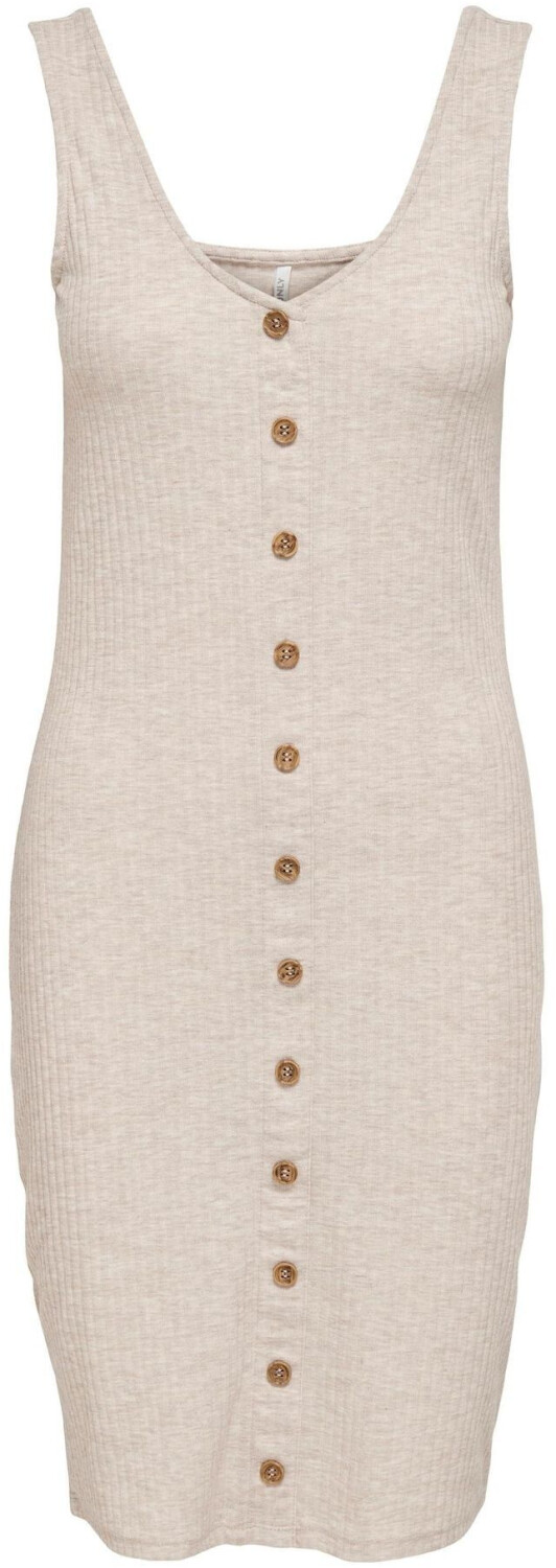 Köp Only ONLBENNA SL KNEE DRESS CS JRS - Provence Cloud Dancer Daisy