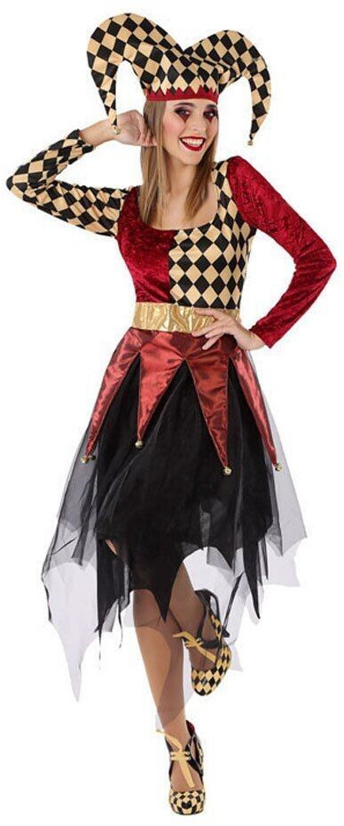 Atosa Harlequin Costume red