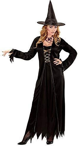 Widmann Witch Costume Dress and Hat
