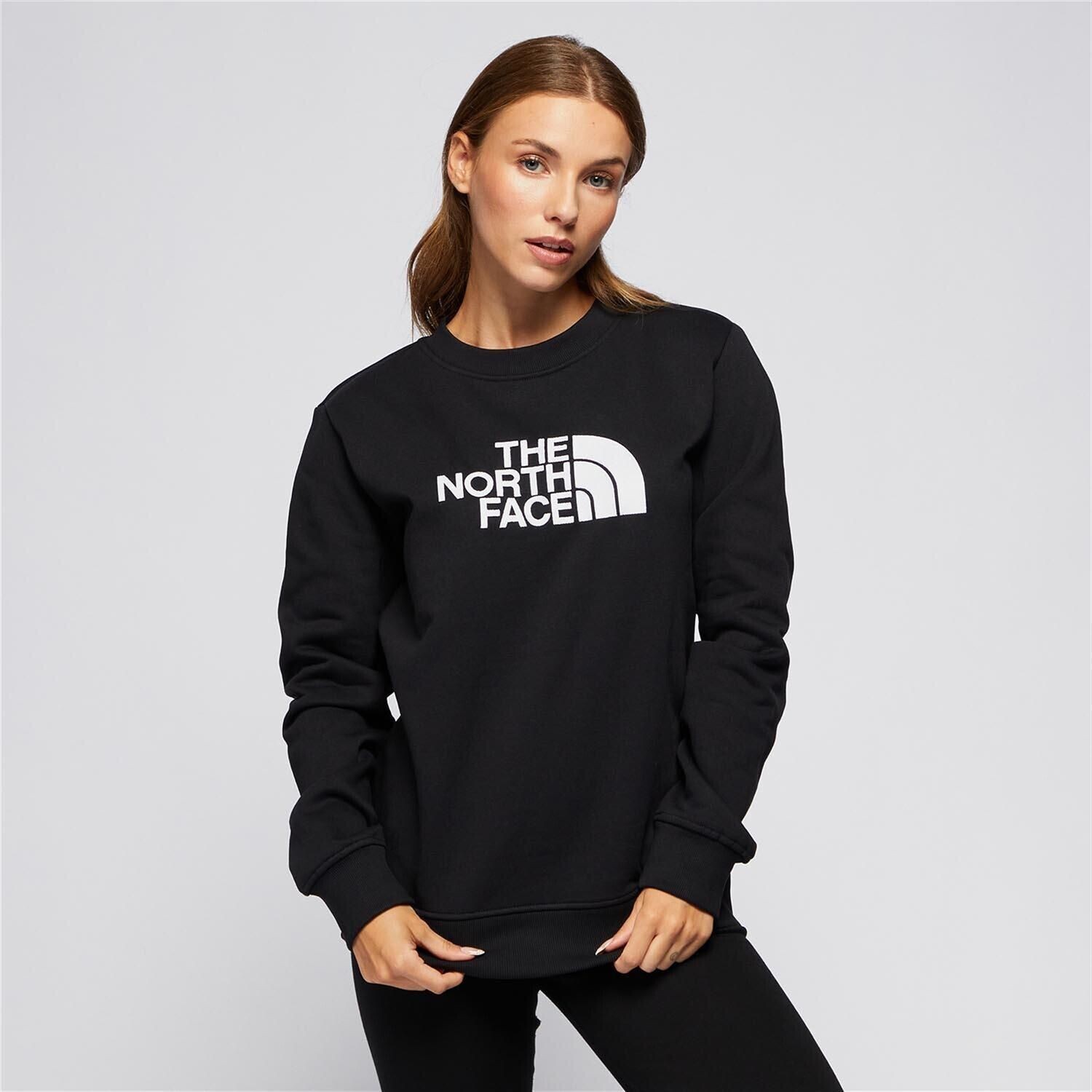 The North Face Drew Peak Crew Sweatshirt black