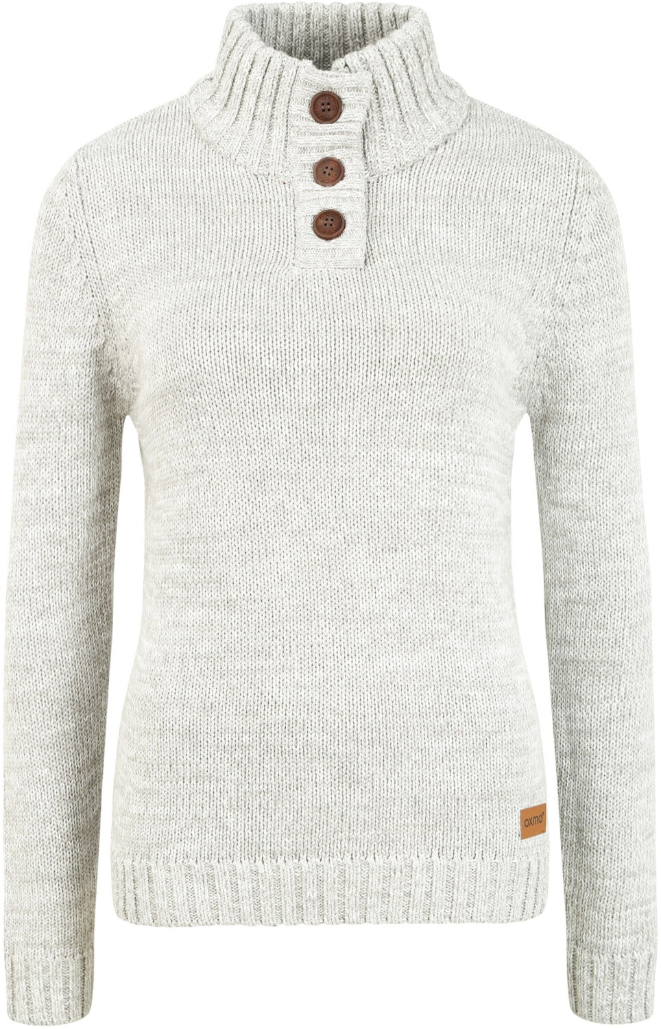 Oxmo Knit Sweater 'OXPhiklicita' light gray 91209501