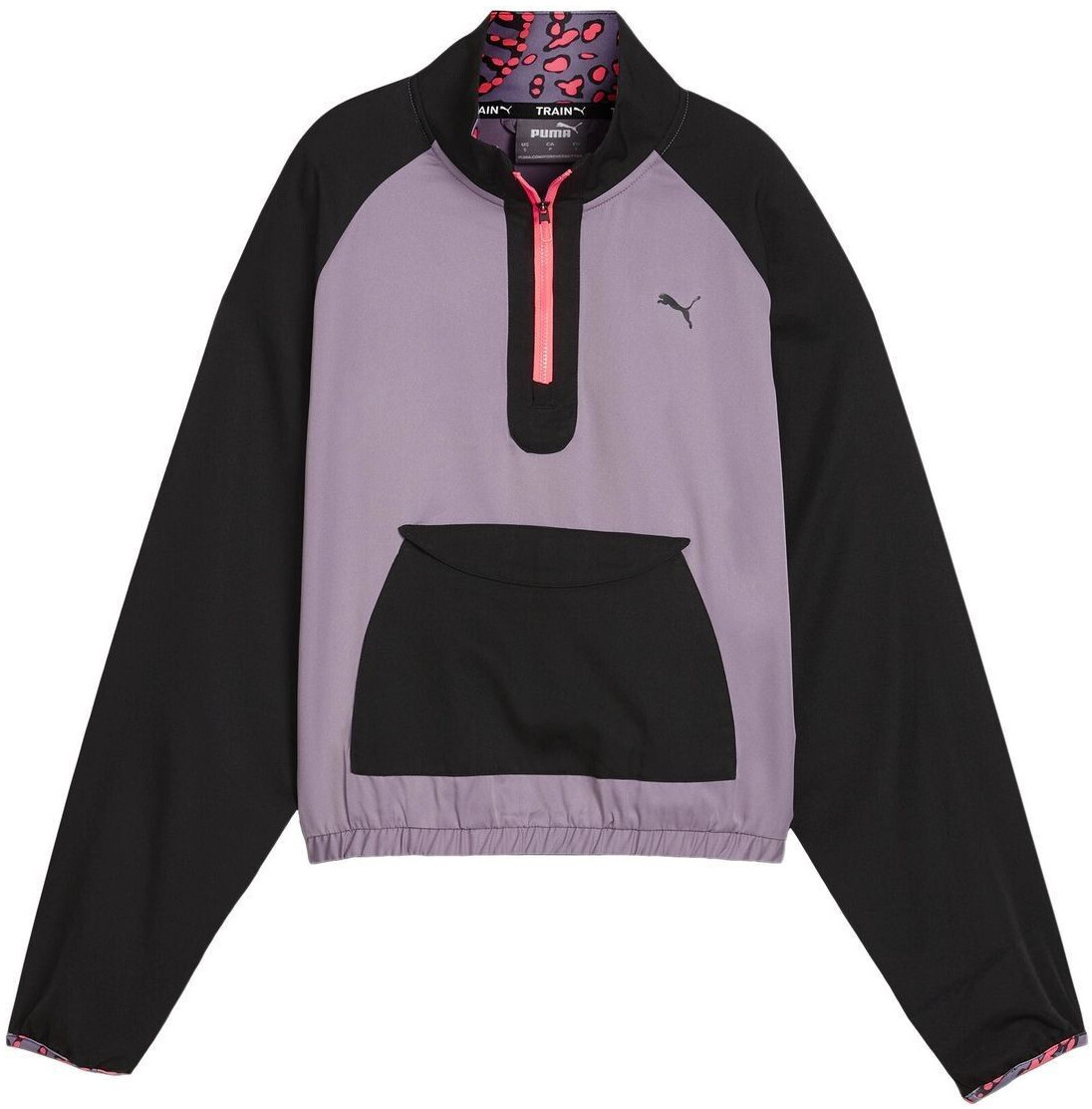 Puma Hypernatural Woven Zip 525789-30 Sweatshirt pink