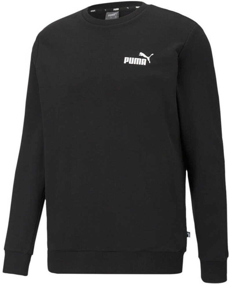 Puma Essentials Small Logo Crew TR Sweatshirt puma black