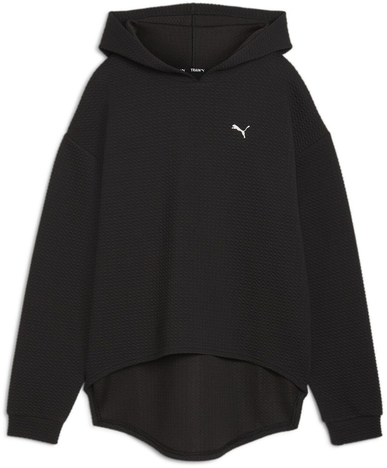 Puma Q4 Studio Textured Women's Hoodie jet black