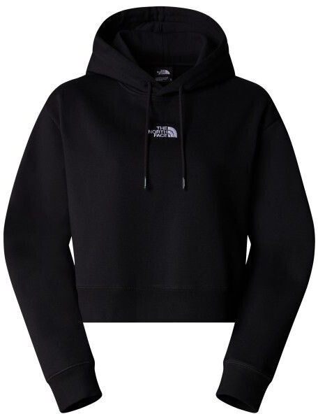 The North Face Essential Crop Hoodie tnf black