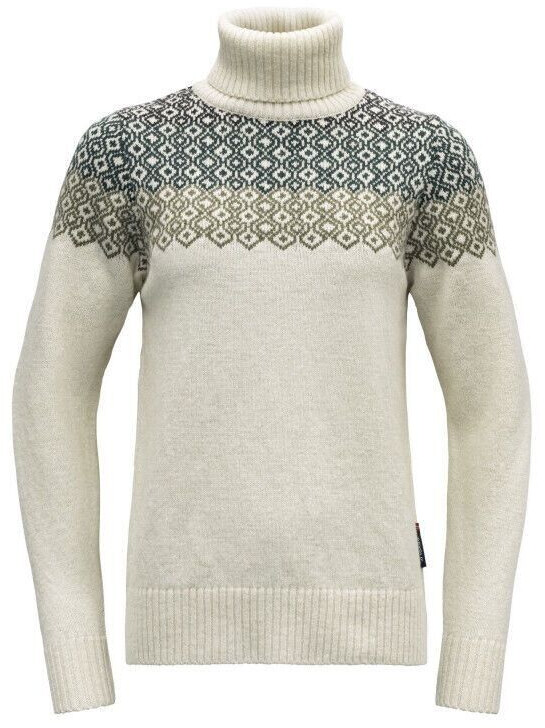 Devold Syvde Wool High Neck Wmn offwhite