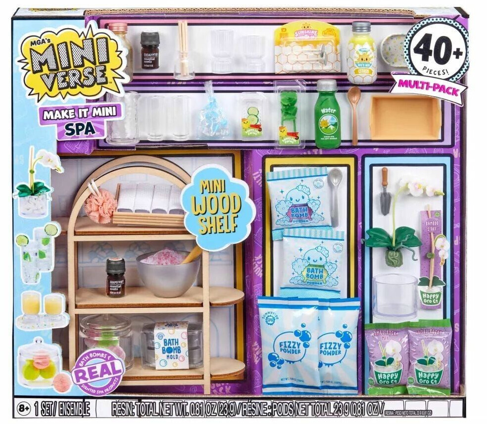 MGA Entertainment Miniverse Make It Mini Spa - Multipack